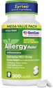 GenCare - Cetirizine HCL 10 mg (300 カプレット) - 24 時間アレルギー救済ピル - 非 Drowsy ジェネリック OTC アレルギー薬 - 鎮静のための抗ヒスタミン薬、鼻鼻鼻とかゆ目の鼻 - ジェネリック Zyrtc