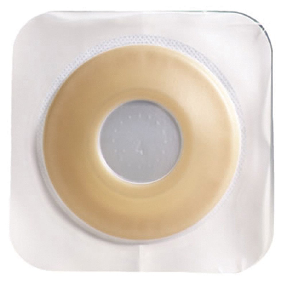 ConvaTec 413187 SUR-FIT Natura 2-Piece Durahesive 皮の障壁 Convex-IT の技術、前カット、テープ カラー、白、2-1/4" フランジ、1-3/4」 Stoma の開始、10 のパック