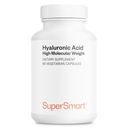 1日あたりのSupersmart Hyaluronicの酸の補足300mg (ナトリウムHyaluronate) -高い分子量1.2,000,000のダルトン 非GMO及びグルテンフリー- 60のベジタリアンのカプセル