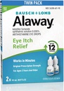 Alaway Antihistamineの目のイッチの救助の低下、対のパック、それぞれ0.34のfloz