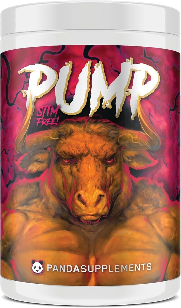 地下バイオラボパンダサップポンプ:興奮剤フリープレワークアウト、ノーカラムフォーミュラw/10G L-Citrulline Malate、アルファGPC、ライオンズマネ、CognatiQTM、AmentoPumpTM 40 Scoops(甘いブラックチェリー)