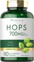 キャリールホップサプリメント700mg | 180カプセル | ノンGMO&グルテンフリー | 伝統的ハーブ