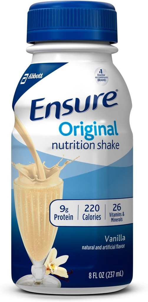 蛋白質、食事の取り替えの揺れ、バニラ、8 Fl Oz (16のパック)の9gの元の栄養シェイクを保障して下さい