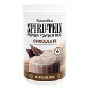 ネイチャーズプラス SPIRU-TEIN シェイク - チョコレート - 2.1 lbs、スピルリナプロテインパウダー - 植物ベースの食事の交換、ビタミン&ミネラルエネルギー - ベジタリアン、グルテンフリー - 34 サービング