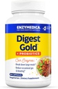 Enzymedica Digest Gold + Probiotics、Gut Healthの2-in-1フォーミュラ、消化酵素&1ビリオン活性プロバイオティクス文化、90カウント(FFP)