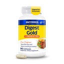 Enzymedica Digest Gold + Probiotics、Gut Healthの2-in-1フォーミュラ、消化酵素&1ビリオン活性プロバイオティクス文化、90カウント(FFP)