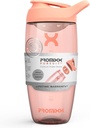 Promixxの追求の蛋白質のシェーカーのびん(24のoz)–無声非球のミキサー、漏出防止のふた、BPA/BPS及びフタル酸塩なしのECOZEN –蛋白質の揺れ、前及び後ワークアウトのスムージーのための容易なクリーニングのシェーカーのコップ