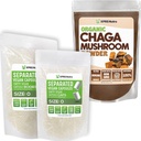 XPRSのNutraはChagaの粉(8のOunce)の束が付いているサイズ0のカプセル(1000の計算)を分けました