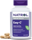 Natrol Easy-C免疫健康, 栄養補助食品, ビタミンCとBioflavonoidsで免疫健康をサポート, Veggieカプセル, 500 mg, 120カウント