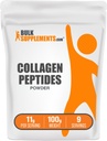 BulkSupplements.comコラーゲンペプチドパウダー - 牛のコラーゲンパウダー、粉末コラーゲンサプリメント - 加水分解&グルテンフリー、11g/サービング、100g(3.5オンス)(パッケージ1)