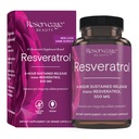 準備の美、Resveratrol 500のmg、心および細胞の健康のための酸化防止の補足、サポート健康な老化および免疫システム、Paleo、Keto、30のカプセルを支えて下さい