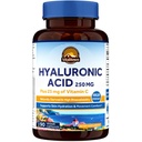 Vitalitown Hyaluronic 酸は 250 の mg、プラス 25 の mg のビタミン C、Naturally の派生物利用性、皮の水和、90 のビーガン カプセル、3 か月の供給を補います