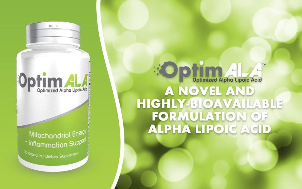 OptimALAカプセル | 最適化されたアルファリポ酸カプセル | 30 カウント