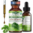 PURA VIDA MORINGAの葉のエキスの液体の低下-証明されるUSDAの有機性-非常に浄化される、Bioavailable及びMoringaの粉かカプセルより速い吸収-単一の起源のMoringa Oleiferaの葉のエキスのエキス