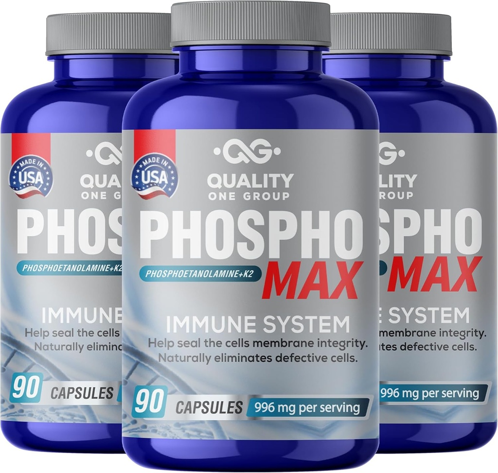 Fosfoetanolamina - あなたの免疫系をブーストするリンエタノールアミンのユニークなブレンド - 自然 Fosfoetalonamina、研究処方の26年 - 270カプセル