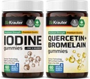 Iodine 60 Gummies & Quercetin with Bromelain 60 Gummies