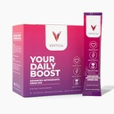 VERTICAL Nitric酸化物の粉の棒-高められたエネルギー、焦点および毎日の健康のための補足- L-Arginine、CoQ10、アルファLipoicの酸、30の単一のサービングの棒