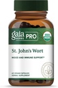 Gaia Herbs Pro St. John's Wort - Healthy Immune System Support Supplement - Health Supplement with Organic St John's Wort - 60 Liquid Phyto-Caps (30 Servings)