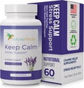 Nature's Nectar Anxiety and Stress Relief Supplements – Keep Calm Capsules with Ashwagandha, GABA, Magnesium & 5-HTP – Nervousness & Irritability Mood Supports Relaxation Lemon Balm 60 Filled Capsules