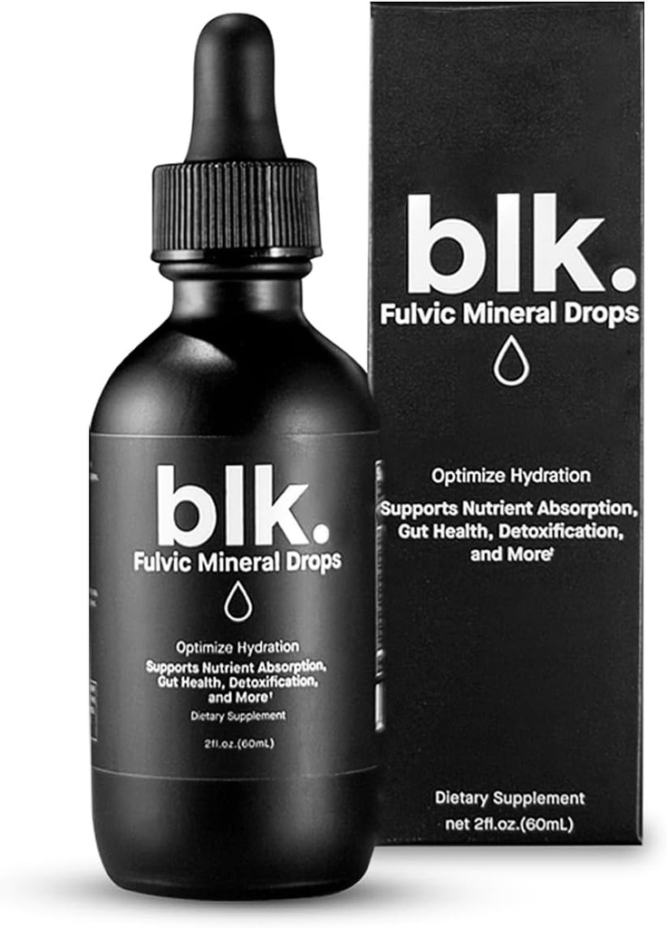 blk。 PH 8 +天然ミネラルアルカリ水は、フルヴィクとアミノ酸、ゼロ砂糖、2ozで電解質注入をドロップします。