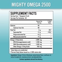 Mightyオメガ2500ポテントオメガ3サプリメント - 2500 MG EPA DHA Per Teaspoon - High Dose Omegaの3フィッシュオイル - サウスパシフィックアンチョビーソース - トリグリセリドオメガ3脂肪酸サプリメント