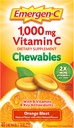 Emergen-CのChewableビタミンC 1000mg、Bのビタミンおよび酸化防止剤のタブレット(40の計算、オレンジ ブラストの味)、食事療法の補足