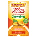 Emergen-CのChewableビタミンC 1000mg、Bのビタミンおよび酸化防止剤のタブレット(40の計算、オレンジ ブラストの味)、食事療法の補足