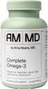 Amy Myers MD 完全なオメガ-3 Softgels - 心血管系および免疫系サポートのための魚油サプリメント - 非GMO、非酪農&非大豆 - 60 Softgels (60 のサービング)