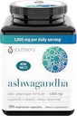 一般的なashwagandhaの補足の有機KSM-66 Ashwagandhaのベジタリアンの補足180のカプセル、毎日のサービングごとの1000mgは、健康な圧力管理の応答を、明確支えます