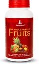 フルーツサプリメント – 90 トータル ベジタリアンカプセル | 天然のバランス 16 全果実ブレンド | ビタミンやミネラルを配合した新鮮なスーパーフードフォーミュラ