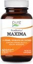 PURE ESSENCE LABS Maxima プロバイオティクス 100 億 CFU - より良い消化のための男性と女性のプロバイオティックサプリメント - 15 免疫サポートと消化の健康のための緊張 (60 カプセル)