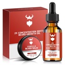 ひげの成長のキット-人のための2X集中のBiotin、Arganオイル、Jojobaオイルおよびビタミン(バニラ)が付いている自然な原料