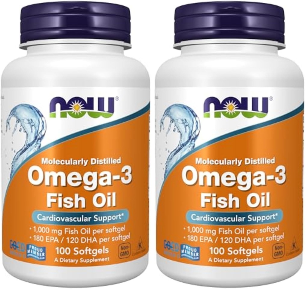 NOW Foods Omega-3-100 ソフトゲル (パッケージ 2)
