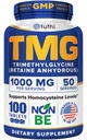 Tuthi TMGサプリメント - 1000mgトリメチルグリシン - 心血管サポートと健康なホモシースタインレベルのためのアミノ酸が含まれています - 100ビーガンタブレット - グルテンフリー、非GMO - 米国製