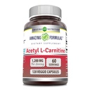 アメイジングフォーミュラ アセチル L-カルニチンサプリメント | 1200 Mg | 120 Veggie Capsule | Non-GMO | グルテンフリー | アメリカ製