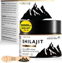 Shilajit Resin, Himalayan Shilajit Organic - 600mg Potency Gold Grade, Shilajit for Men & Women with 85+ Trace Minerals & Fulvic Acid, for Stamina, Immunity & Strength, 50 Serving (30g)