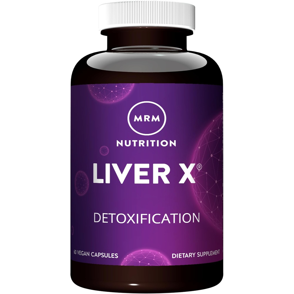 MRM Nutrition Liver X®|デトックスフィケーション | デイリー・バイザー・サポート | 抗酸化剤 | BIOSORBâミルク・アプレックス with 5X 吸収 | 30 サービング