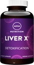 MRM Nutrition Liver X®| Detoxification | Daily Liver Support | Antioxidants | BIOSORBâ„¢ Milk Thistle Complex with 5X Absorption | 30 Servings