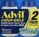 Advil Liquigels、200のミリグラム、240の計算200mg