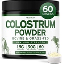 Colostrumの補足の粉90g (60は1.5g純粋な牛牛のColostrum Std.の与えます20% IgGの免疫グロブリンを含んでいるため)草の供給の粉-充填剤無し、第三者はテストしました、不燃性及び米国は作りました