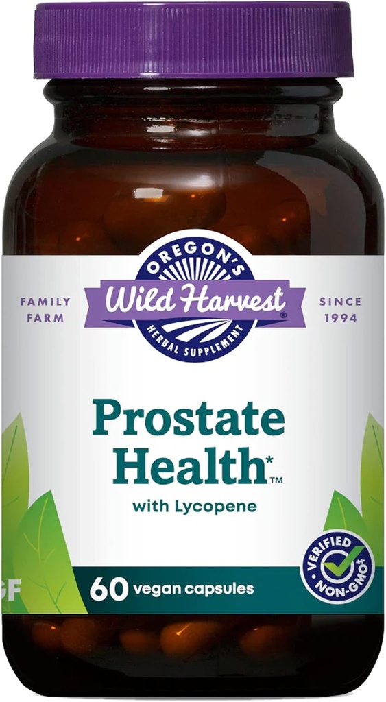 Oregon's Wild Harvest Prostate Health™ with Lycopene Capsules, 60 Count