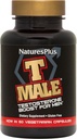 NaturesPlus T男性 - 60 ベジタリアンカプセル - 筋肉の利益を促進します。 & スタミナ, 気分の強化 - グルテンフリー - 30 総サービング