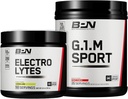 BARE PERFORMANCE NUTRITION BPN G.1.M. 行く 1 つのより多くの持久力の訓練の燃料及び電解物の粉の束