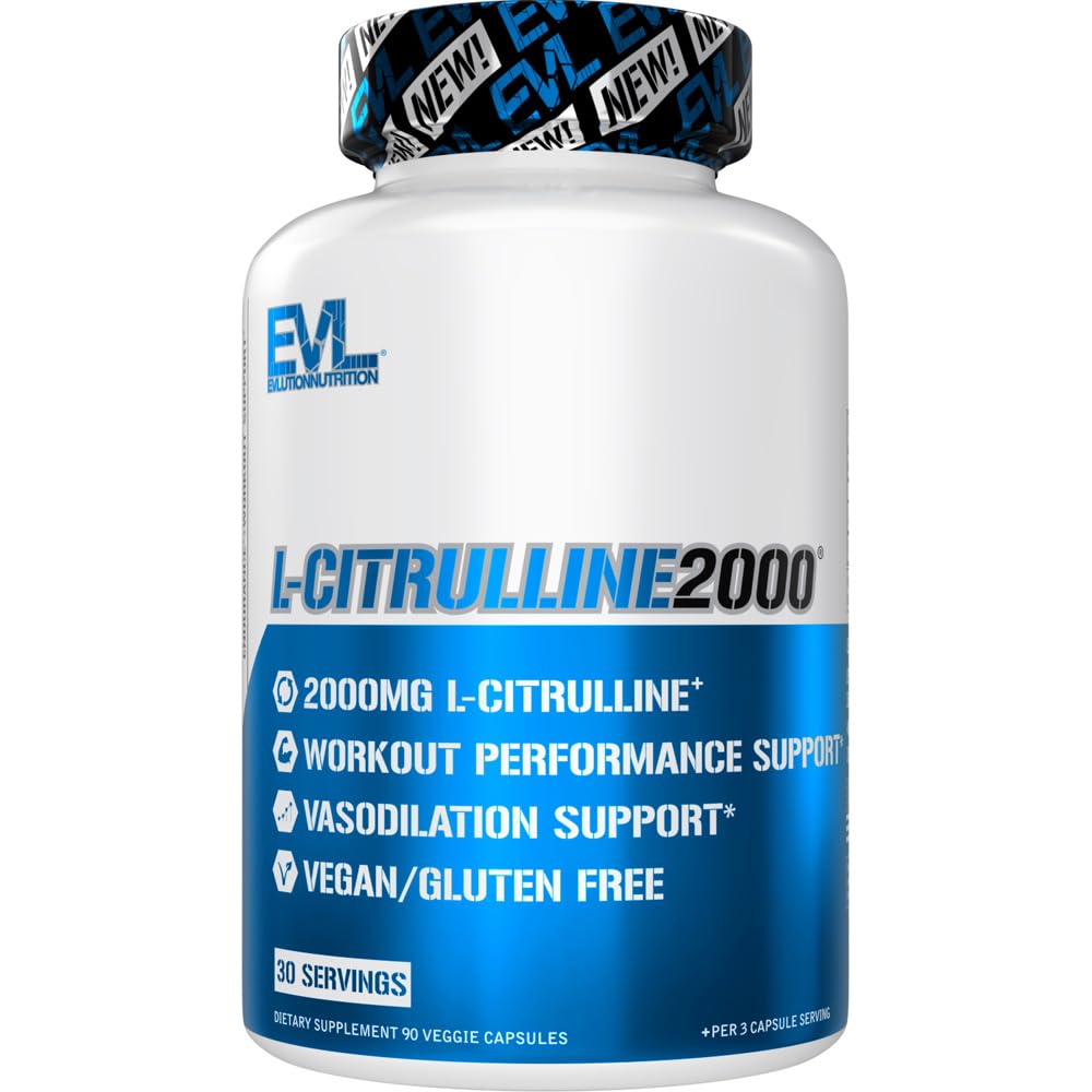 男性の栄養のためのEvlution L-Citrulline2000 Nitric Oxideの補足 高められた筋肉強さの回復および密ポンプのための高力LのCitrullineのカプセル-植物はNitric酸化物ブースターを基づかせていました