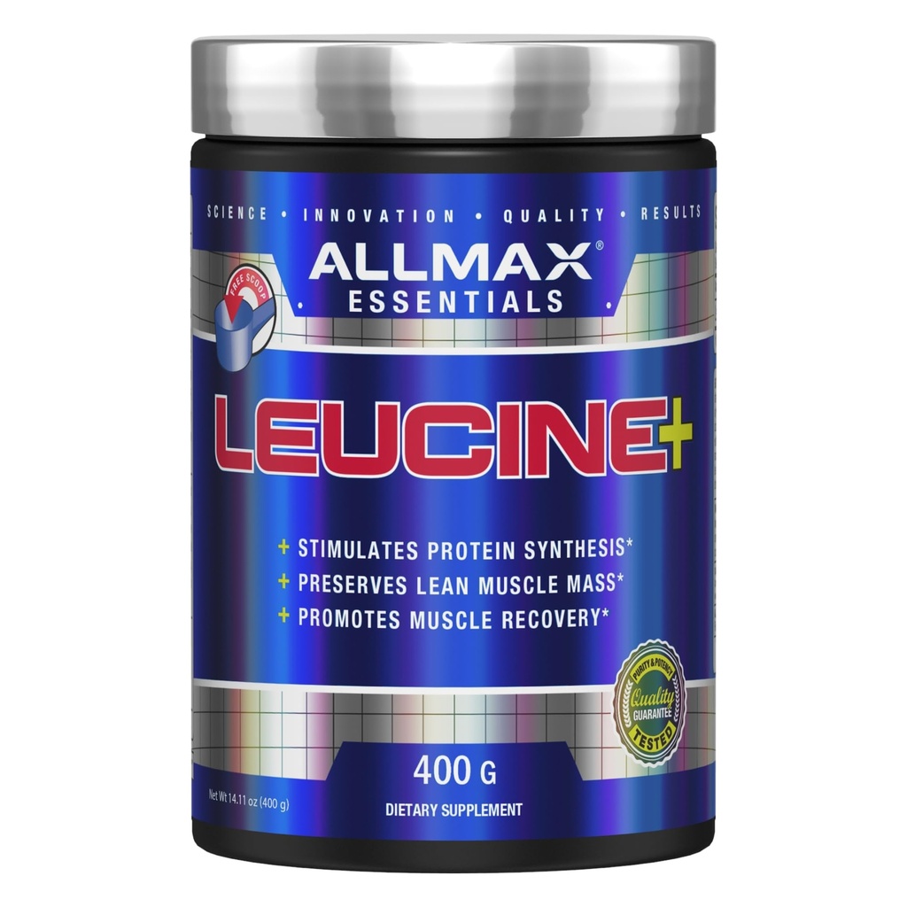 AllMAX栄養ロイシン5,000mg、14.1オンス(400g)