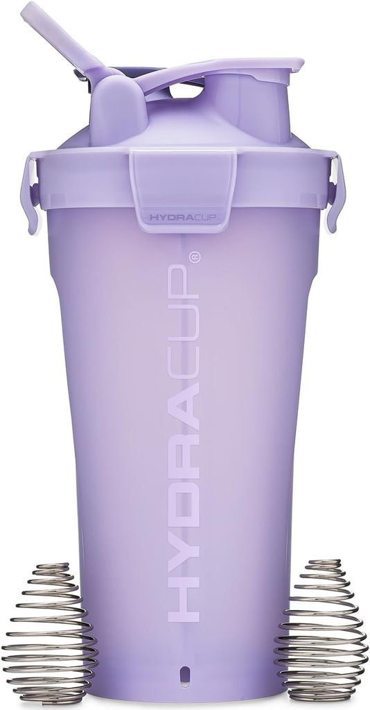 HydraのコップのDualShakerプロ32のozのシェーカーのびんは蛋白質の揺れ、シェーカーのコップのw/Handle及び球の混合器、貯蔵が付いている二重混合のシェーカーのびん、行くために旅行のための1の2、BPA自由に行きます