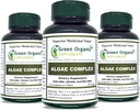 Algae, Fucoidan, Blue Green Algae, Kelp, Bladderwrack, Chlorella, Spirulina, アイルランドの苔, ドルス, 90 VCaps, 高吸収性, 非GMO, グルテンフリー (パック 3)