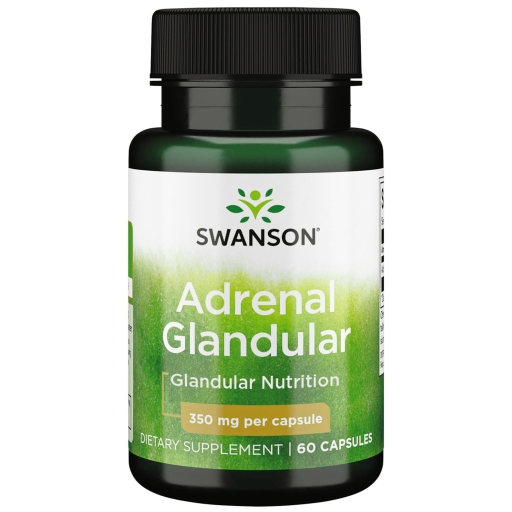 Swansonの副腎のGlandular 350のミリグラム60のカプセル
