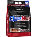 ALLMAX QUICKMASS, クッキー & クリーム - 10 ポンド - 急速な質量増加触媒 - 最大 64 タンパク質のグラム サービングあたりのタンパク質のグラム - 3:1 タンパク質比への炭水化物 - ゼロトランス脂肪 - 最大 70 のサービング