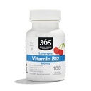 365 by 全食品市場, ビタミンB12 500mcgロゼンジ, ナチュラルチェリー味, ビーガン, 100カウント